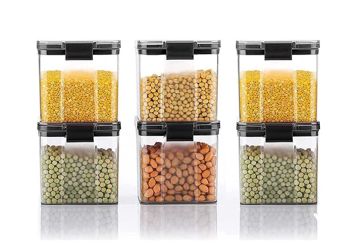 SPECKLES® Air Tight Containers For Kitchen Organizer Storage Set