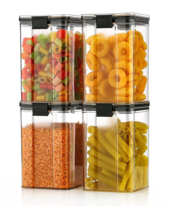 SPECKLES® Air Tight Containers For Kitchen Organizer Storage Set