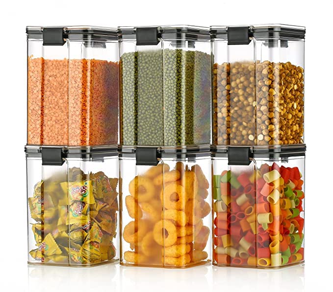 SPECKLES® Air Tight Containers For Kitchen Organizer Storage Set