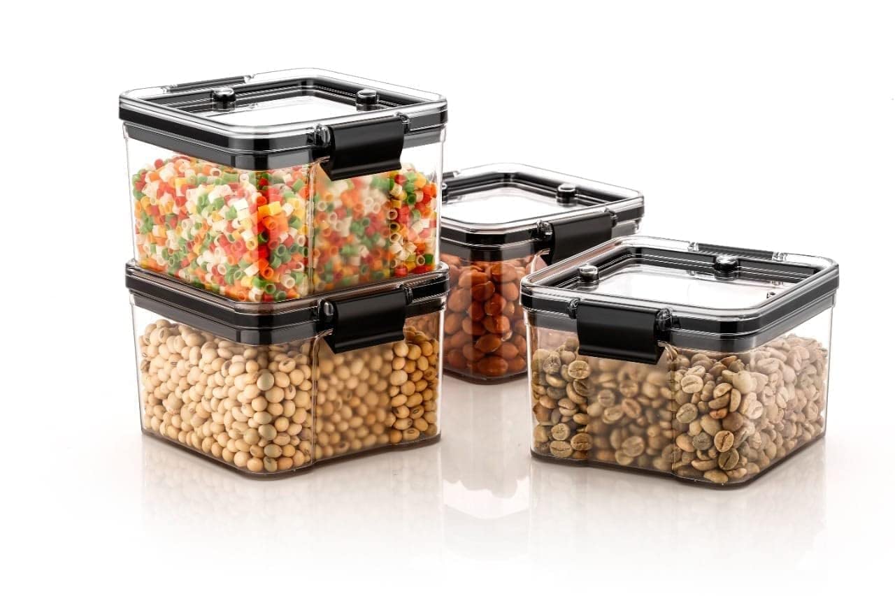 SPECKLES® Air Tight Containers For Kitchen Organizer Storage Set