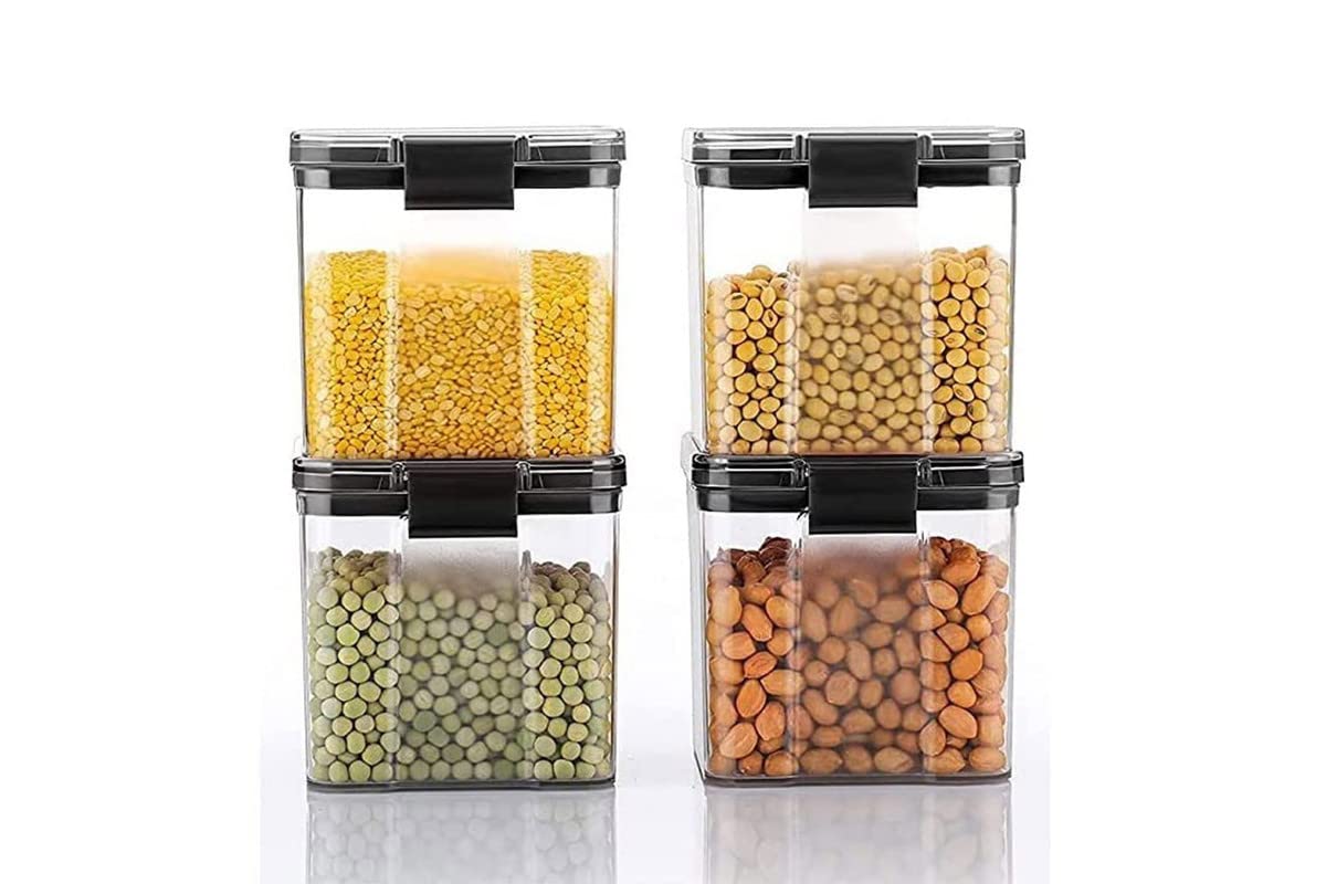 SPECKLES® Air Tight Containers For Kitchen Organizer Storage Set