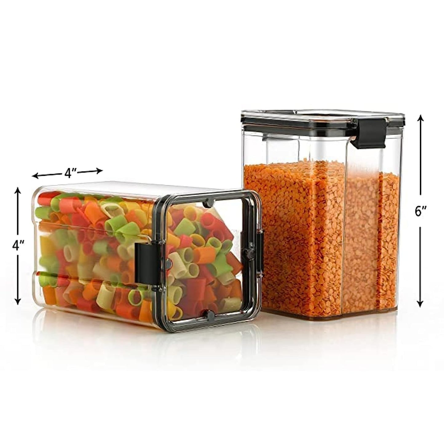 SPECKLES® Air Tight Containers For Kitchen Organizer Storage Set
