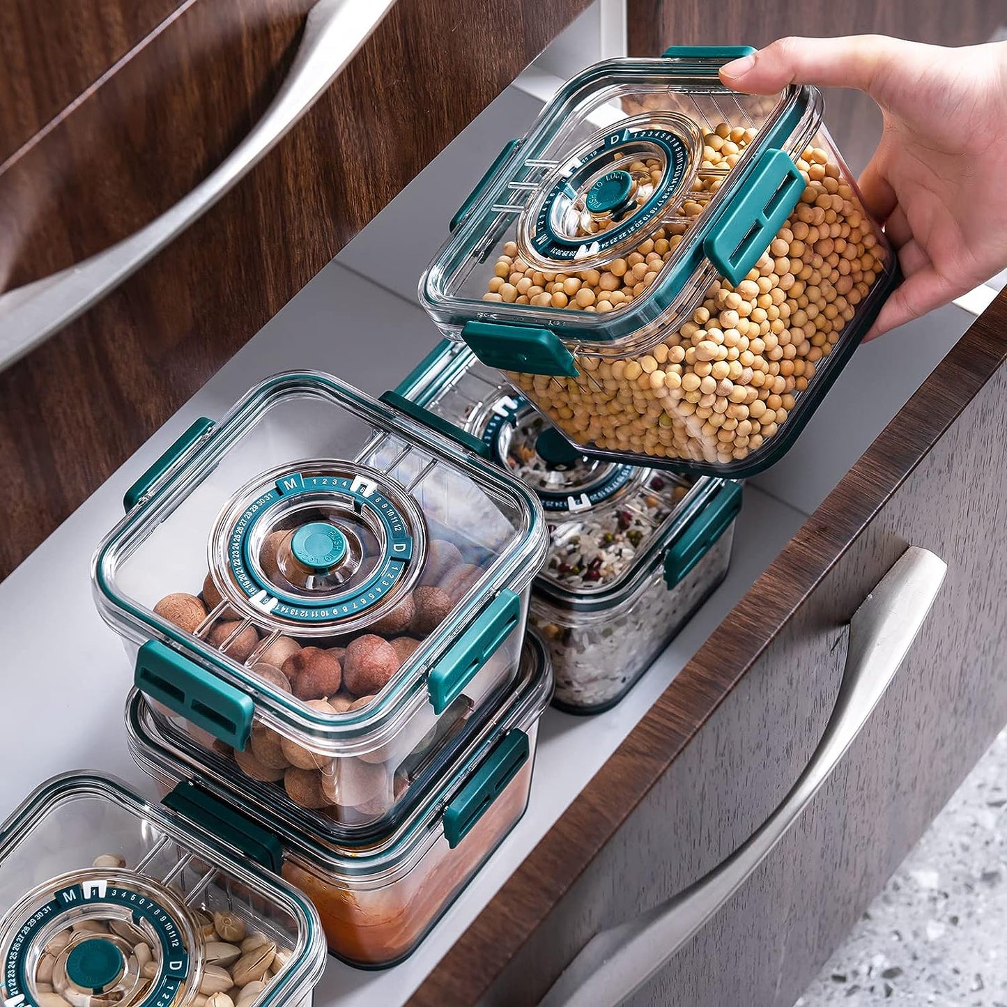 SPECKLES® Air Tight Container World's First BPA Free Plastic Fridge Storage Container