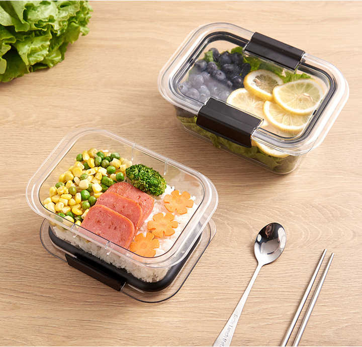 SPECKLES® 1200ML Air Tight Plastic Container Storage Set Fridge Storage Boxes, Kitchen Accessories Set Organization & Kitchen Storage