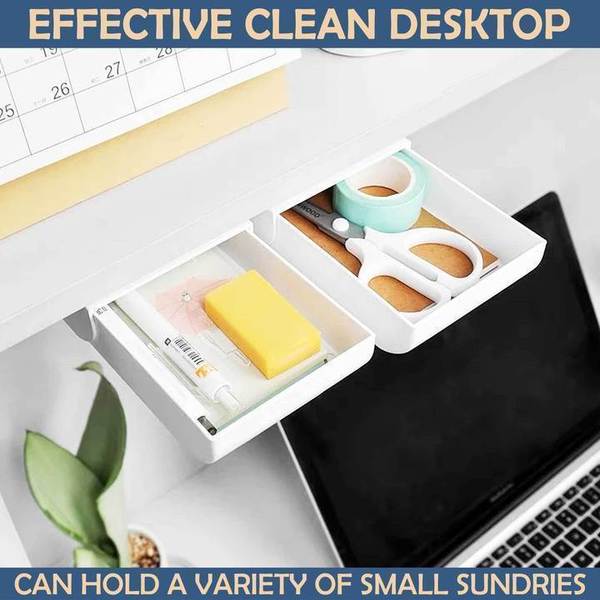 💥50% OFF TODAY 💥Stick On Hidden Under Table Drawer 💥Buy 1 Get 1 Free💥
