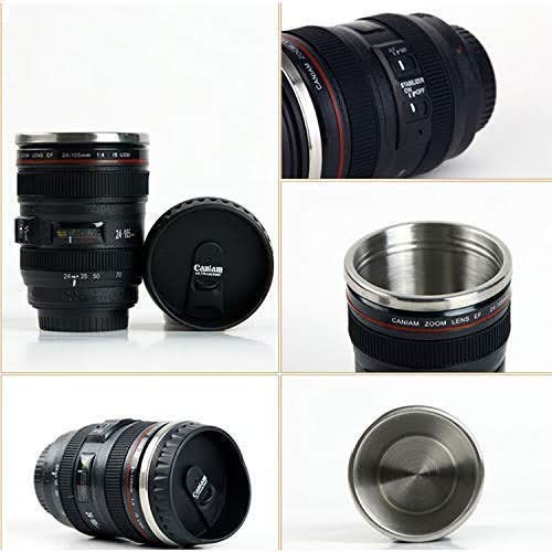 Stylist Camera Lens Coffee Mug