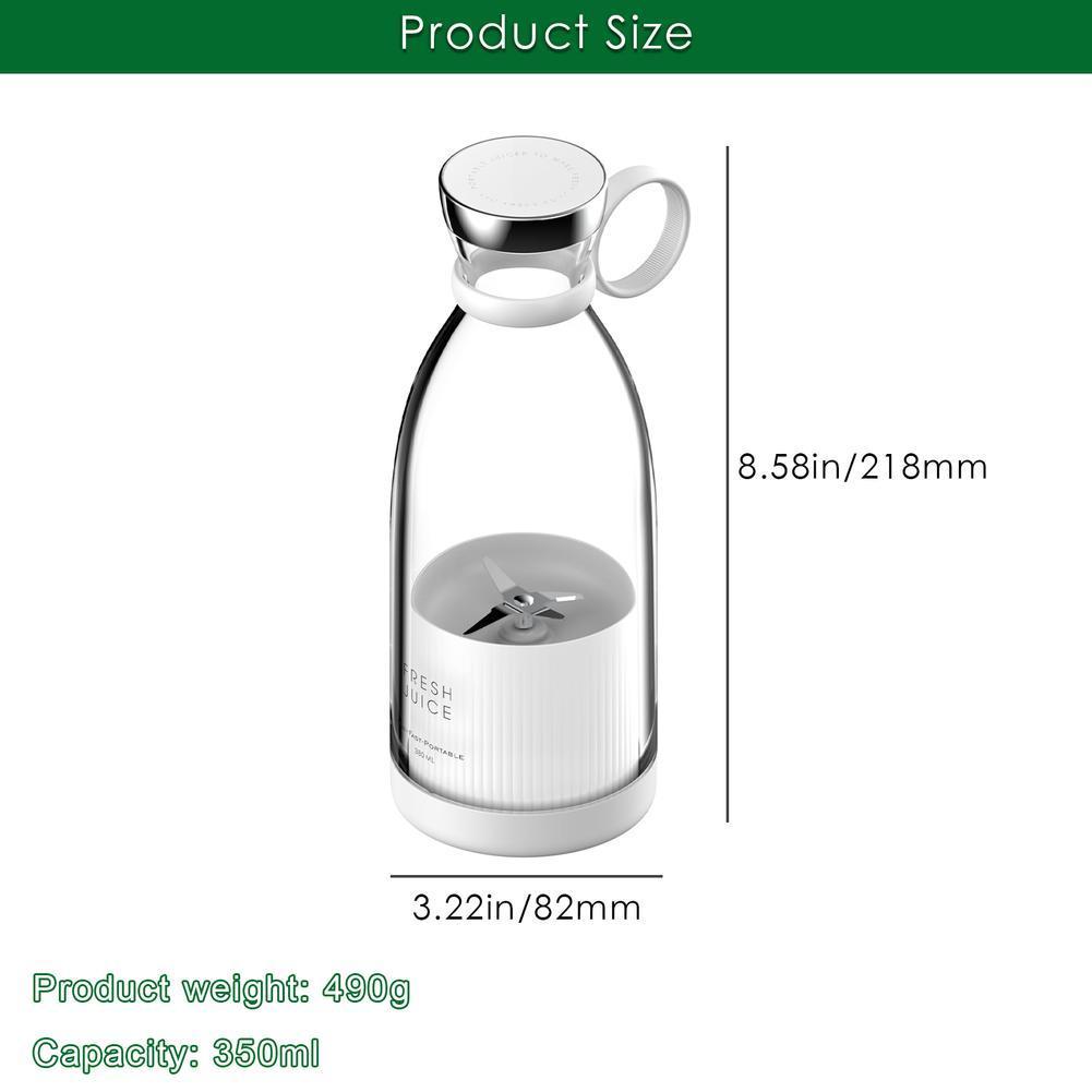 Portable Electric Juicer Blender| Usb Mini Fruit Extractor | Portable Juicer | Juice Maker Machine | Gym Health Blender