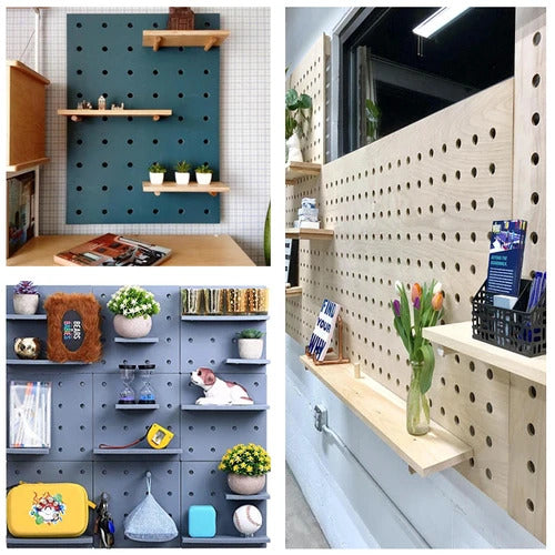 UNIQUE WALL DECOR STORAGE RACK