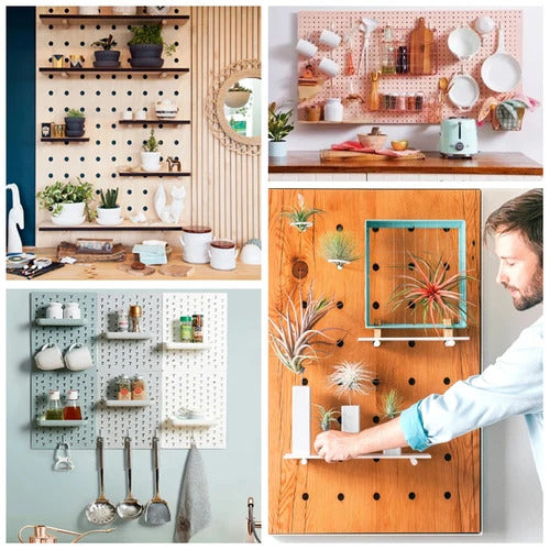 UNIQUE WALL DECOR STORAGE RACK