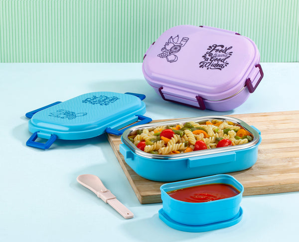 New Steel Lunch Box Set