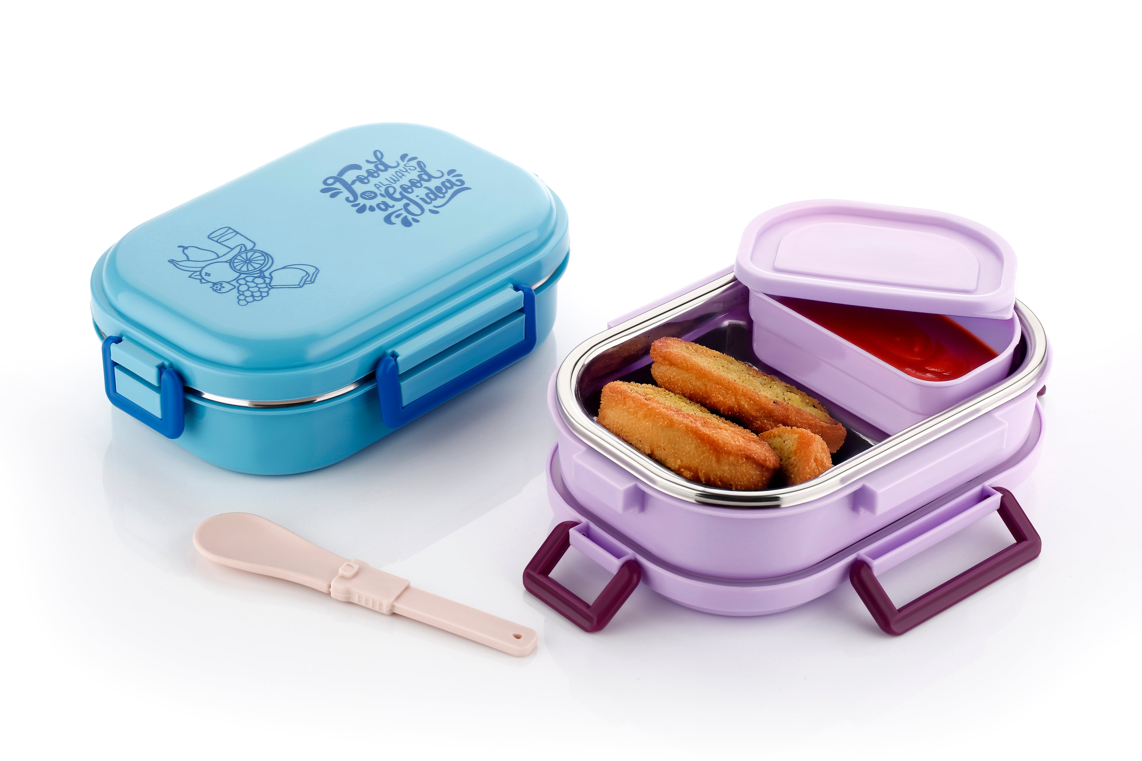 New Steel Lunch Box Set