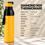 Yellow Diamond 900ML Thermoware