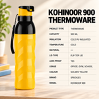 Golden Yellow Kohinoor 900ML Thermoware
