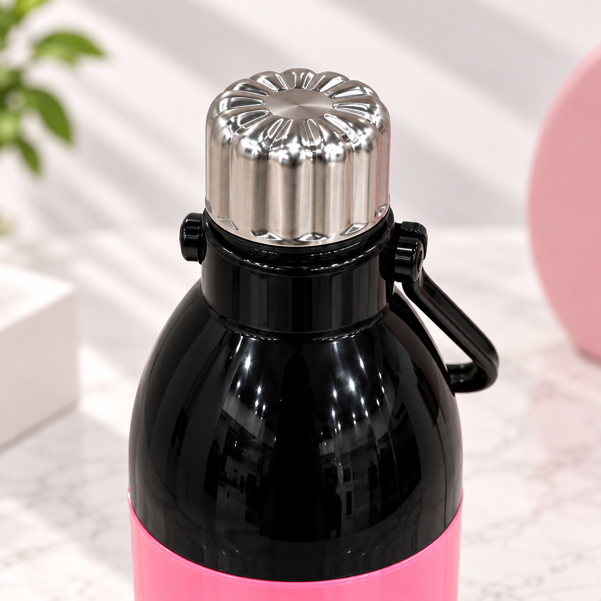 Red & Pink Insulated Water Bottle