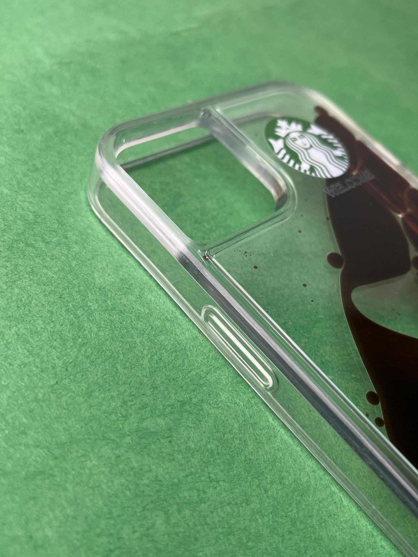 STARBUCK Floating Toy Liquid Case For IPhone