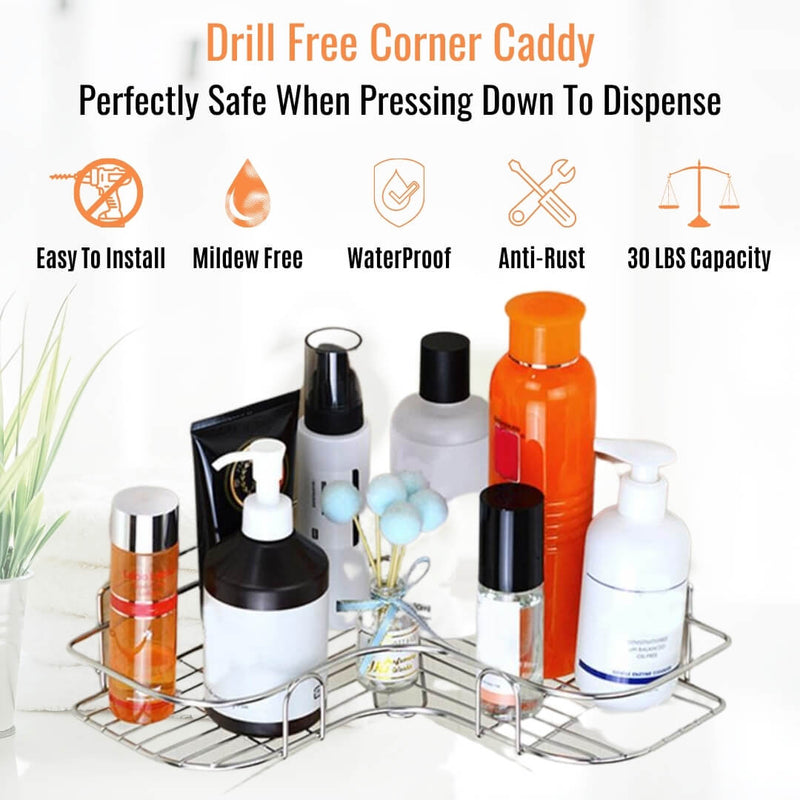 Stainless Steel Storage Corner