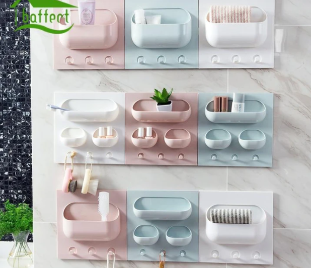 Stickshelf™ - Bathroom Shelf Organizer